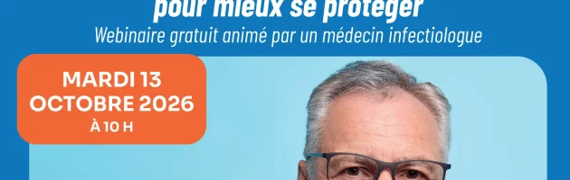 Affiche Grippe et Covid : omprendre la vaccination pour mieux se protéger